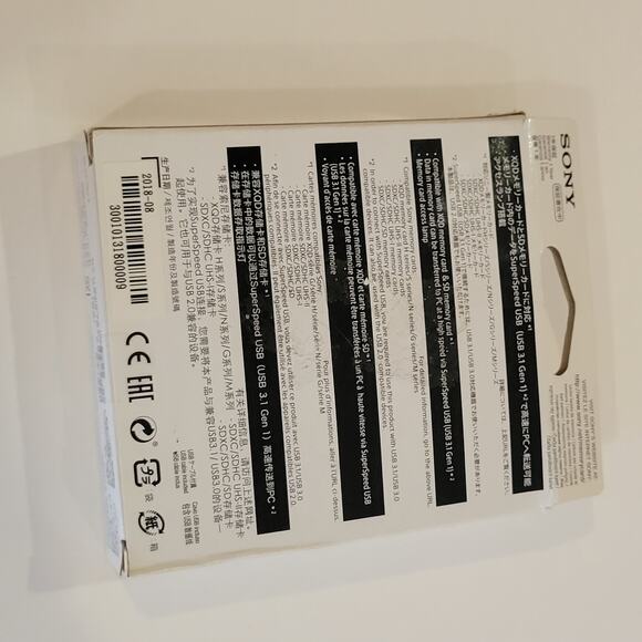 Sony MRW-E90 XQD/SD Card Reader. New open box - Picture 4 of 9